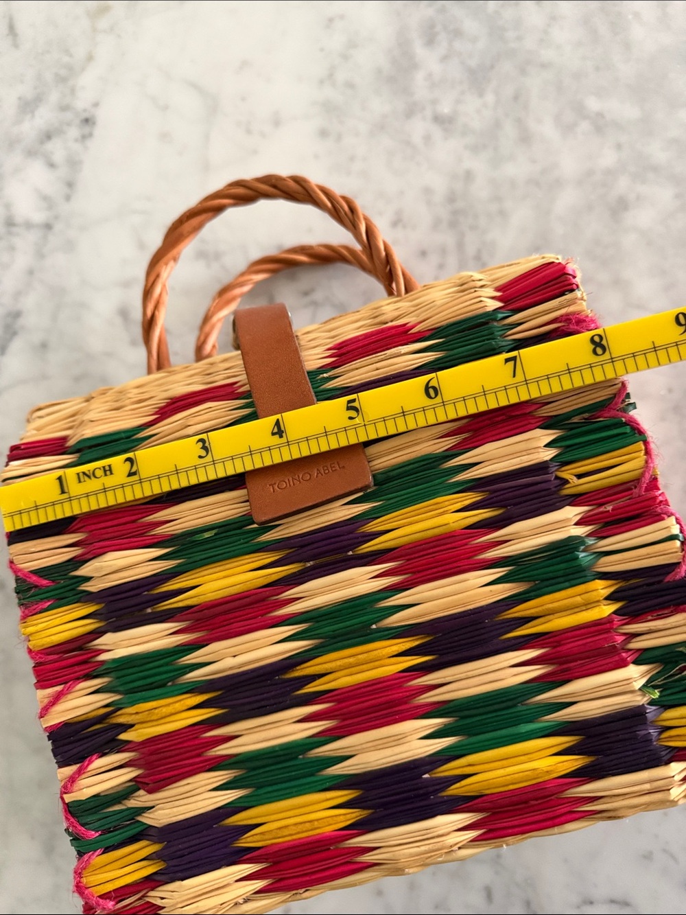 TOINO ABEL XS bag 8” x 7” x 5”1/2 inches - Picture 10 of 15